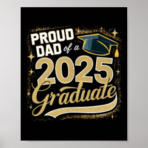 Poster Papa Senior 2025 Fier papa d'un élève de la promot