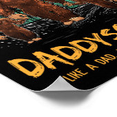 Poster Papa Squatch Comme Un Papa Beaucoup Plus De Squatc (Coin)