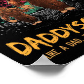 Poster Papa Squatch Comme Un Papa Beaucoup Plus Squatchy (Coin)