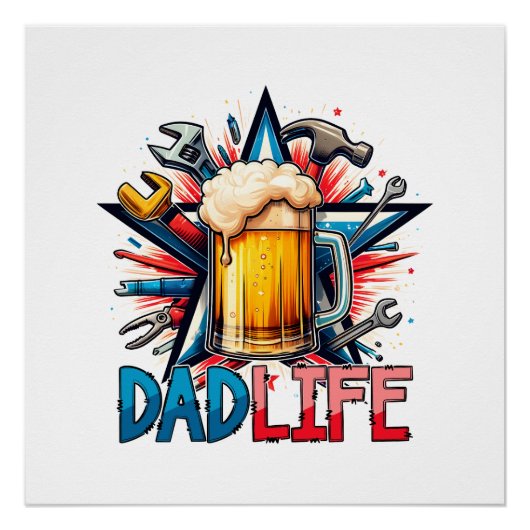 Poster Papa, vie (Devant)