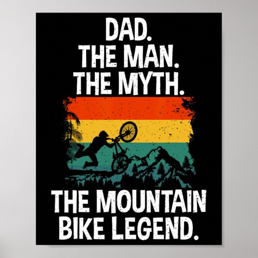 Poster Papa VTT Papa VTT (Devant)