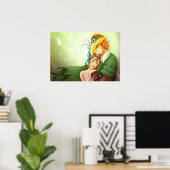 Poster Papageno Papagena (Bureau à domicile)