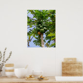 Poster Papaya Tree (Cuisine)
