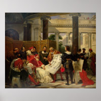 Pape Julius II ordonnant Bramante