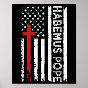 Poster Pape Léon Xiv Église Catholique Foi Chrétienne Pap
