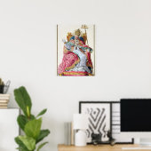 Poster Pape Pie VI (1717-99) de Receuil des Estampes, (Bureau à domicile)