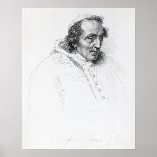 Poster Pape Pie VII (Devant)