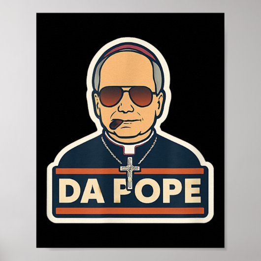 Poster Pape Robert Prevost - Pape Leo Xiv - Da Pape (Devant)