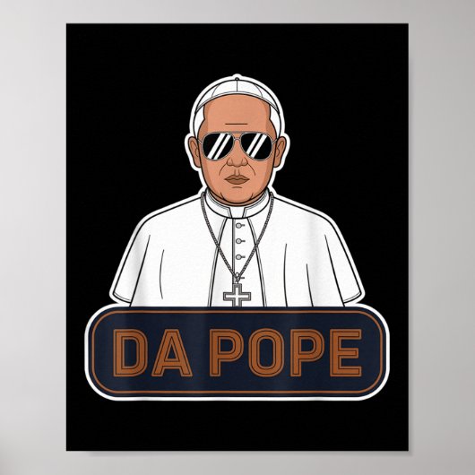 Poster Pape Robert Prevost - Pape Leo Xiv - Da Pape (Devant)