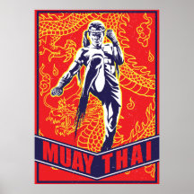 Poster Paper (Matte) - Muay Thai