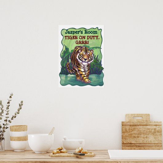 Poster Papeterie Tiger (Cuisine)