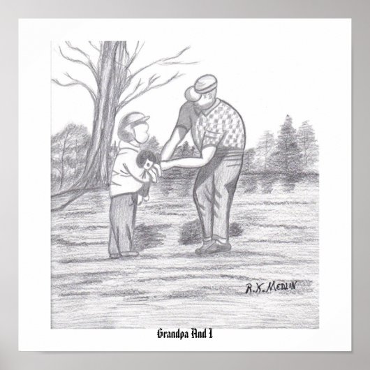 Poster Papi et moi (Devant)