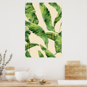 Poster Papier à feuille de banane tropicale (Cuisine)