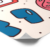 Poster Papier à lettres de bureau : Texture sans fil (Coin)
