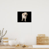 Poster Papier à marionnettes Labrador Retriever (Cuisine)