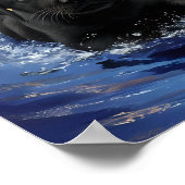 Poster Papier à puce Labrador Retriever (Coin)