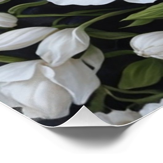 Poster Papier blanc (Coin)