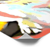 Poster Papier blanc berger allemand (Coin)