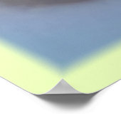 Poster Papier coloré Art Floral (Coin)