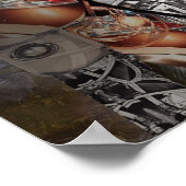 Poster Papier cyborg Shayle (Coin)