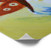 Poster Papier d'affiche de valeur de l'art papillon (Matt (Coin)
