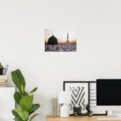 Poster Papier d'affiche de valeur Gumbad e khizra (Matte) (Bureau à domicile)