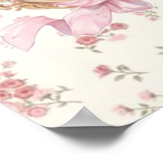 Poster Papier d'affiche de valeur (Matte) (Coin)