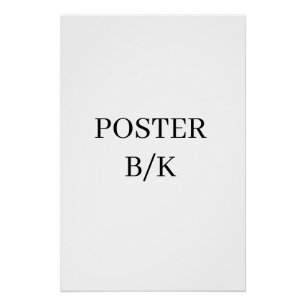 Poster Papier d'affiche personnalisé (semi-brillant)