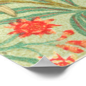 Poster Papier d'antiquité Cockatoo et grenade (Coin)