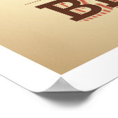 Poster Papier d'archives - Tous Hail The Bean Art Print (Coin)