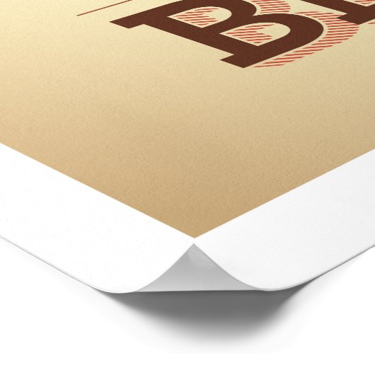 Poster Papier d'archives - Tous Hail The Bean Art Print (Coin)