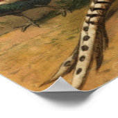 Poster Papier de faisan (Coin)