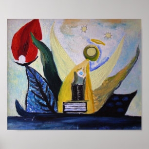 Poster Papier de l'affiche de la valeur de la peinture Ab