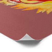 Poster Papier de l'affiche de valeur du dessin facial de  (Coin)