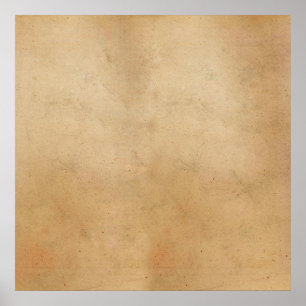 Poster Papier de parchemin antique Tan Grunge vintage