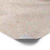 Poster Papier d'emballage de texture de papier (Coin)