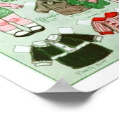 Poster  Papier Dolly Dingle's vriend (Hoek)