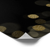 Poster Papier d'or Douce 16 Ballons Accessoire de Photo N (Coin)