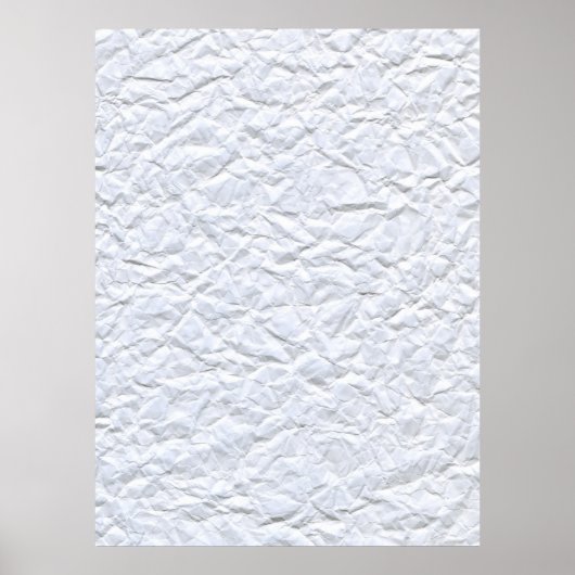 Poster Papier écroulé (Devant)