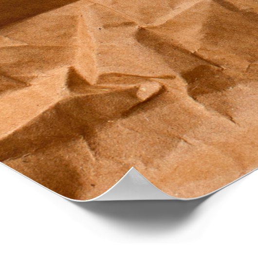 Poster papier écroulé en arrière-plan abstrait, graphique (Coin)