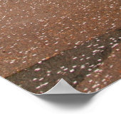 Poster Papier en tissu de fleurs de cerisiers (Coin)