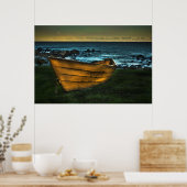 Poster Papier en toile blanc Dory Jaune (Cuisine)