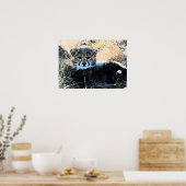 Poster Papier en toile de chètah (Cuisine)