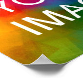 Poster Papier épais de luxe Créez votre propre photo (Coin)