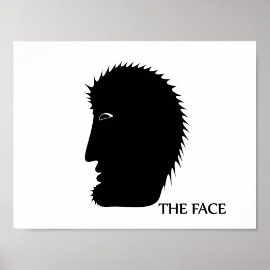 Poster papier face Ori (11" x 8,5") (Devant)