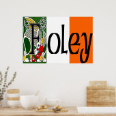 Poster Papier Foley Celtic Dragon (Cuisine)