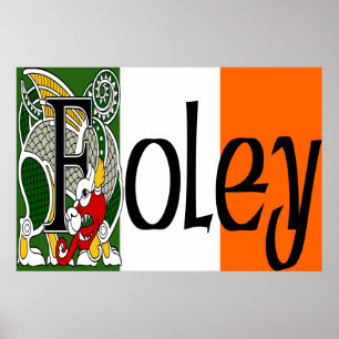 Poster Papier Foley Celtic Dragon