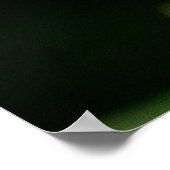 Poster Papier Frangipani blanc (Coin)