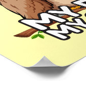 Poster papier (mat): Mijn vader Mijn oude ik (Hoek)