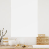 Poster Papier média Arrière - plan - Écran blanc (Cuisine)